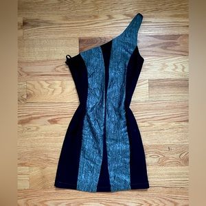 One Shoulder Party Dress